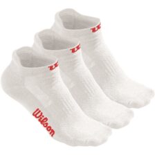 Wilson No Show Socks Women 3-Pack White