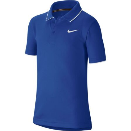 Nike Court Dri-FIT Junior Polo Blue