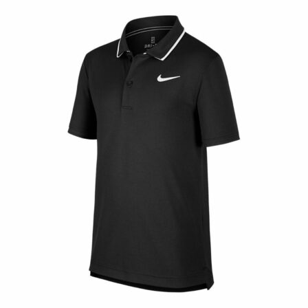 Nike Court Dri-FIT Junior Polo Black