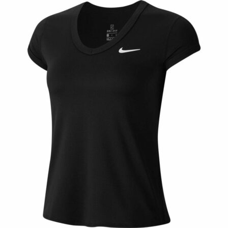 Nike Court Dry Women's T-shirt Zwart
