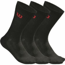 Wilson Crew Socks 3-Pack Black