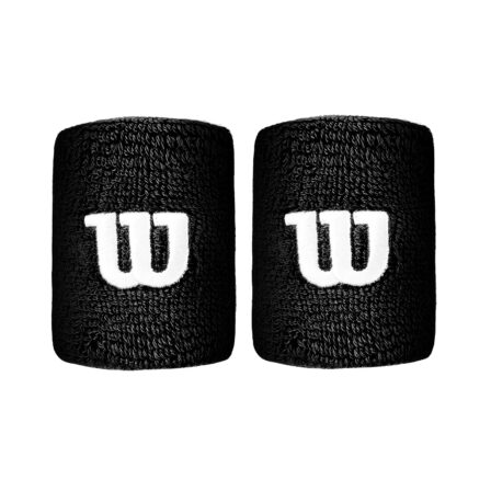 Wilson Sweatband Black 2-Pack