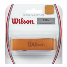Wilson Premium leren bruine grip 1-pack