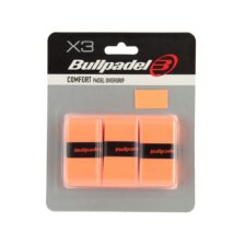 Bullpadel Comfort Padel Overgrip Oranje 3-Pack