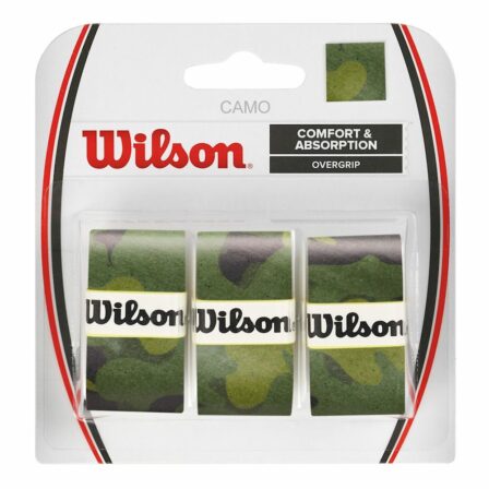 Wilson groene overgrip Camo 3-pack