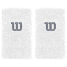 Wilson Extra Wide Sweatband White 2-Pack