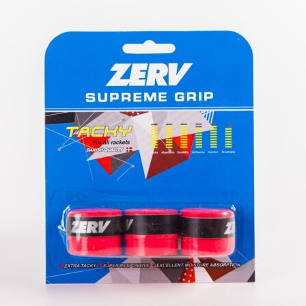 ZERV Supreme Grip Red 3-pack