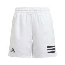 Adidas Boys Club 3-Stripes Shorts White