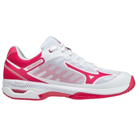 Mizuno Wave Exceed SL 2 CC Women's White/Rose Red/Cloud