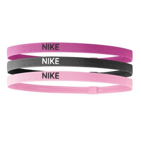 Nike Hairband Neon Pink/Dark Grey/Light Pink 3-Pack