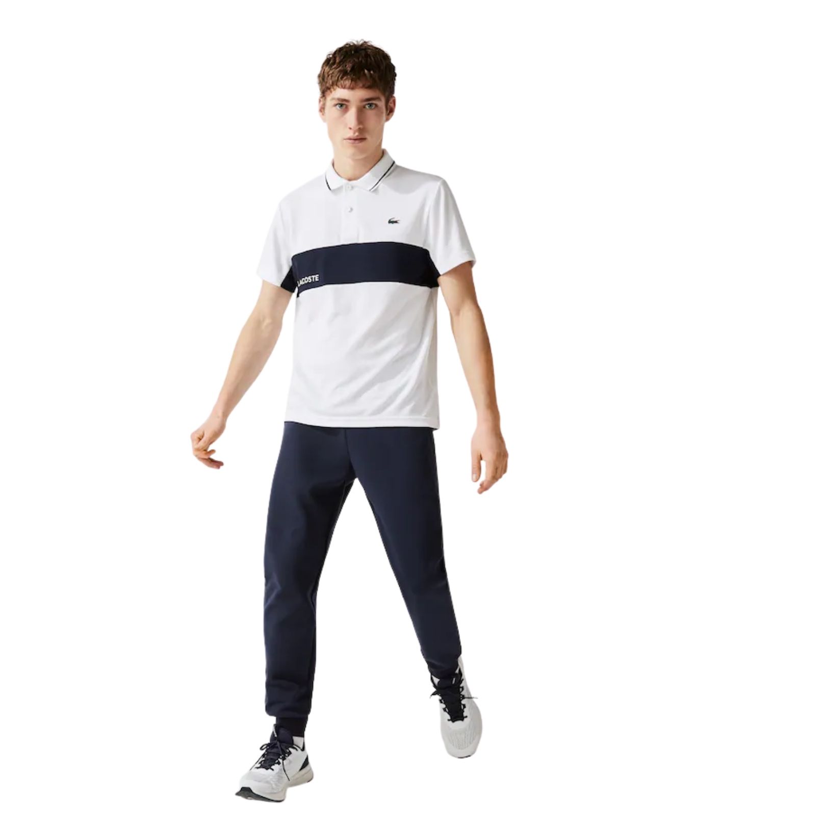 Lacoste side on sale panel tracksuit