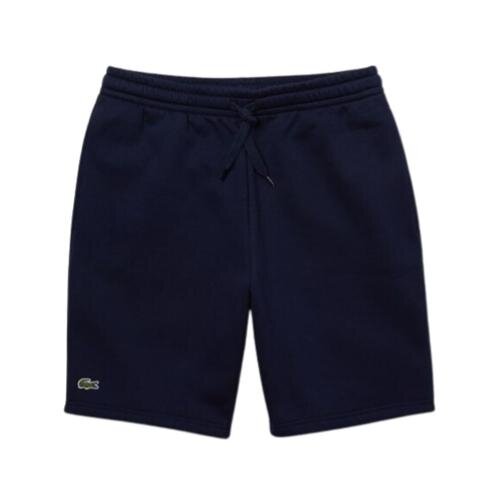 Lacoste navy on sale fleece shorts