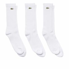 Lacoste Sport High-Cut Cotton Socks 3-Pack White