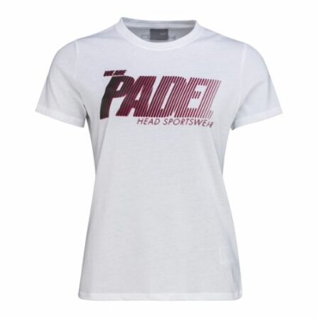 Head Padel SPW T-shirt Dame White