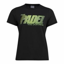 Head Padel SPW T-shirt Dame Black