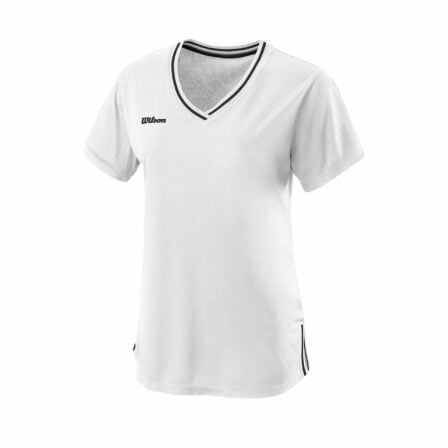 Wilson-t-shirt-hvid-tennis-padel-dame