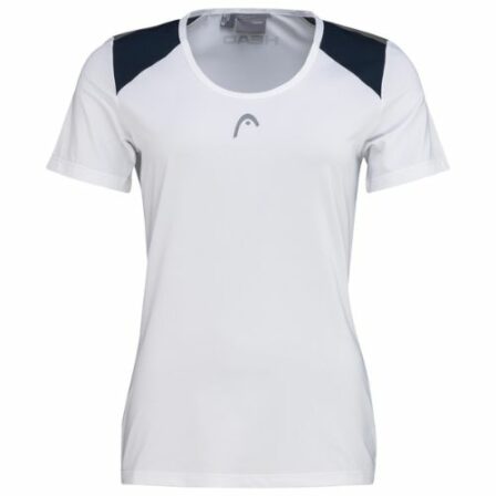Head Club Tech T-shirt Dames White/Dress Blue