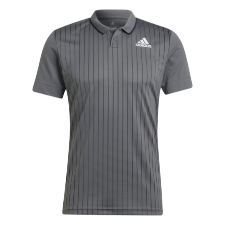 Adidas Melbourne Freelift Polo Shirt Grey