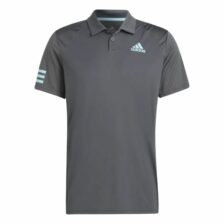 Adidas Club 3-Stripes Polo T-shirt Grey