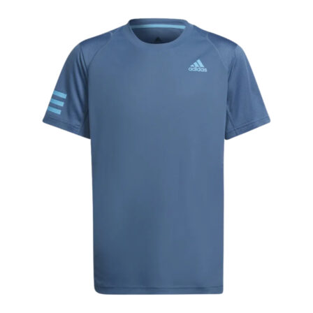 Adidas Boys Club 3-Stripe T-shirt Altered Blue/Sky Rush
