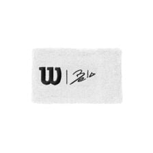 Wilson Bela Extra Wide Wristband White