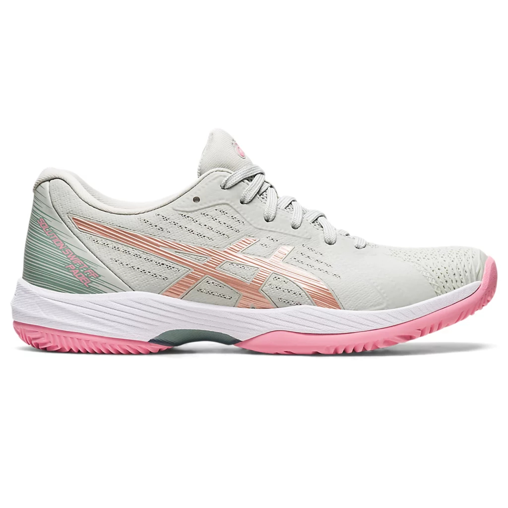 Asics Solution Swift Ff Padel Women Light Sagerose Gold Padelxpert