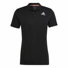 Adidas Freelift Polo Shirt Black