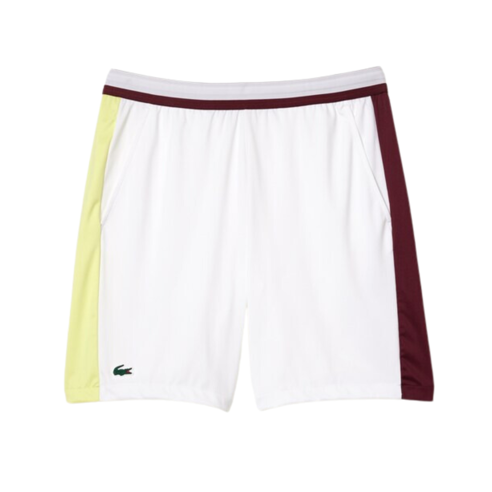 Lacoste shorts best sale white