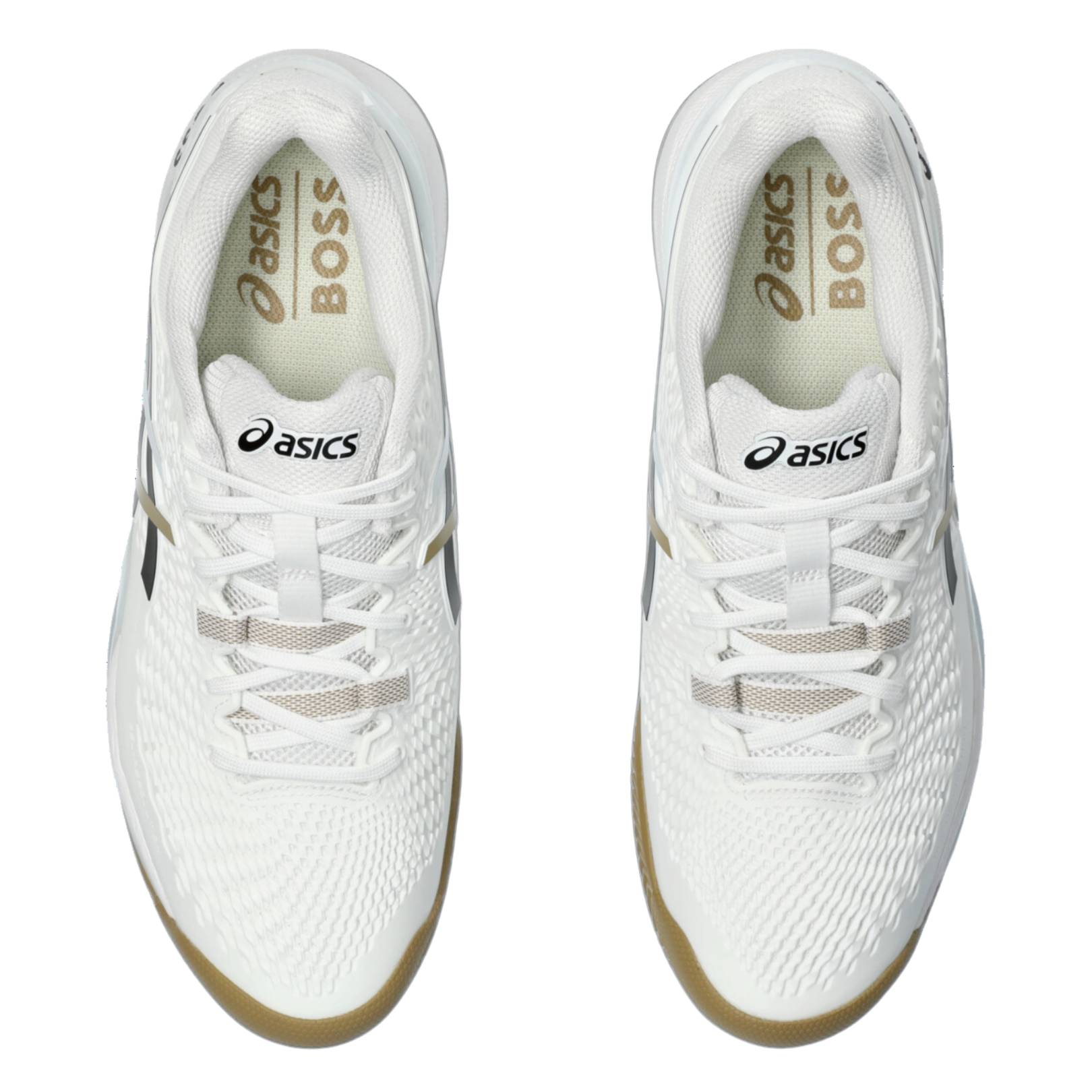 アシックス BOSS GEL-RESOLUTION 9 ホカ on スノーピーク 300足限定！ アシックスとBOSSのコラボシューズ「GEL-RESOLUTION 9」が