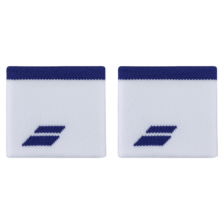 Babolat Logo Wristband White/Sodalite Blue
