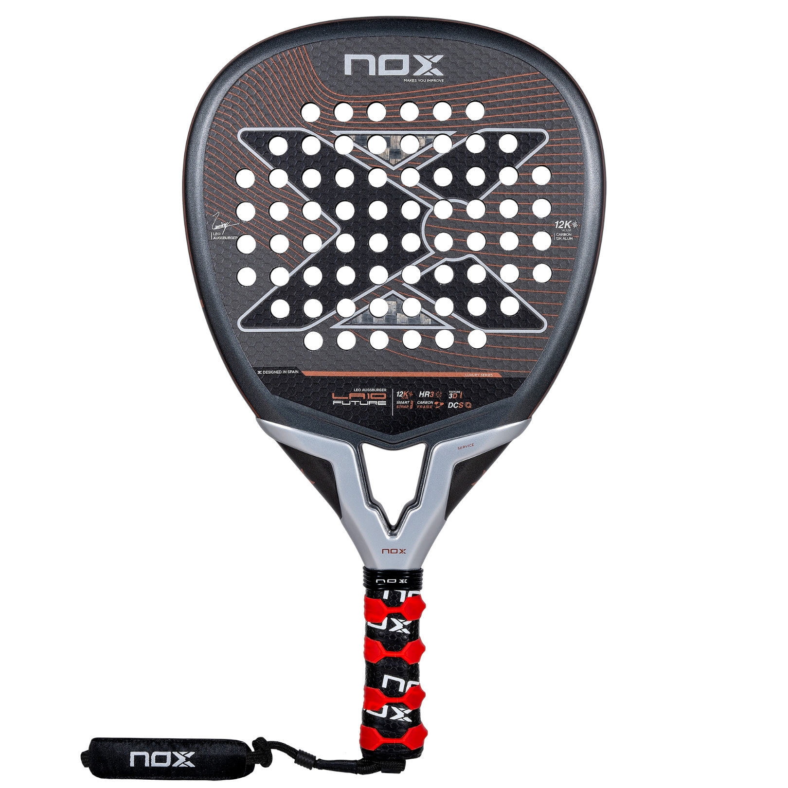 Nox LA10 By Leo Augsburger 2024 | Padelracket → Koop nu