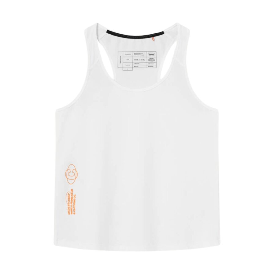 Oncourt Cuera Airy Tank Top - Off White main image 1