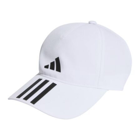 Adidas BB 3-Stripes Aeroready Cap White