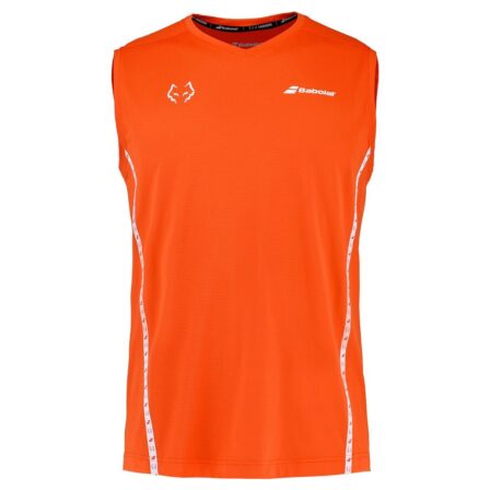 Babolat Muscle Tank Juan Lebron Red Orange