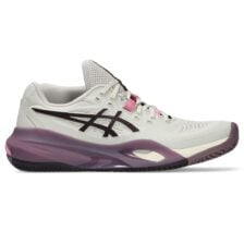 Asics Gel-Resolution X Clay Women Soft Oat/Dark Aubergine