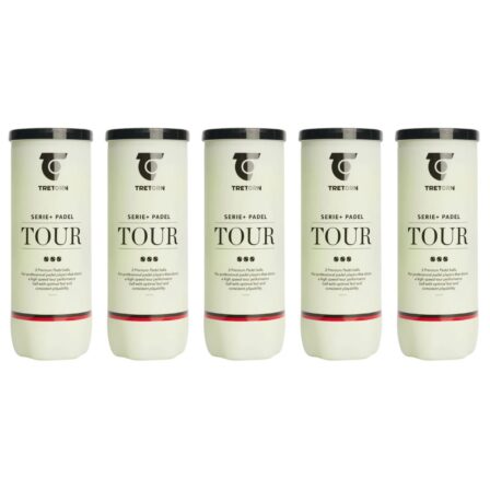 5x Tretorn Serie+ Padel Tour 3 pcs.