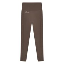 Cuera Active Logo Tights Long Dark Brown