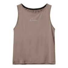 Cuera Oncourt Regular Tank Top Women Taupe