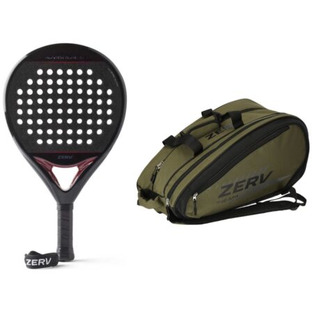 ZERV Hunter Elite 2.0 Padel Racket met Tas