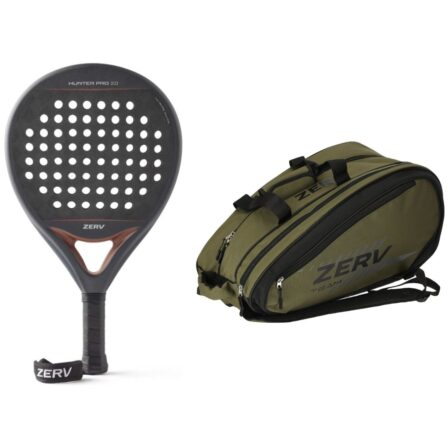 ZERV Hunter Pro 2.0 Padel Racket met Tas
