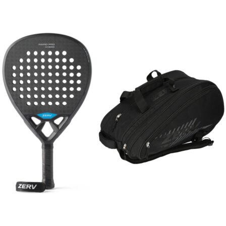 ZERV Rapid Pro Hybrid Padel Racket met Tas